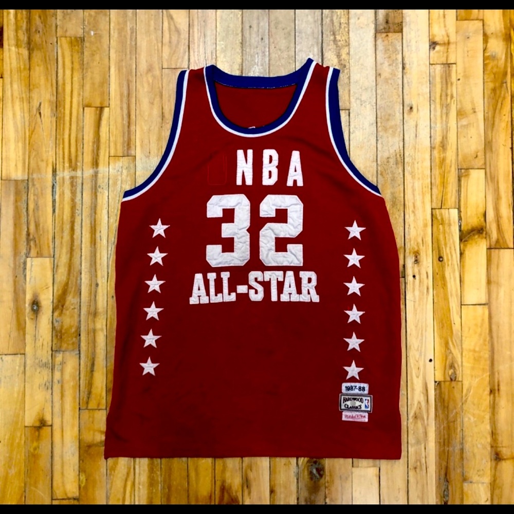 NBA Vintage Magic Johnson All Star Jersey (‘88-89)